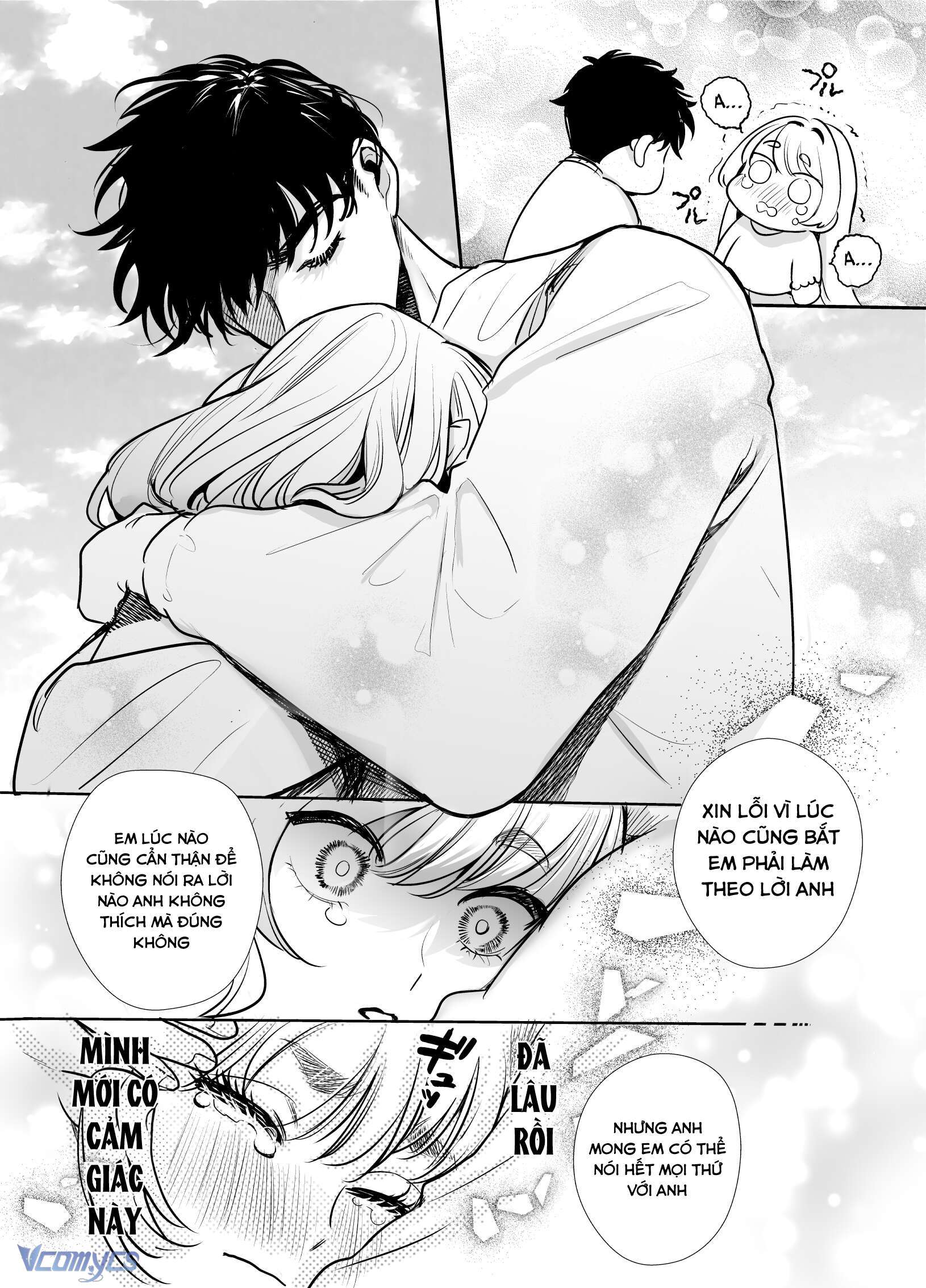 [18+] Một Mình Với Tiền Bối Trong Đêm Bão~ Chapter 3 - Trang 3