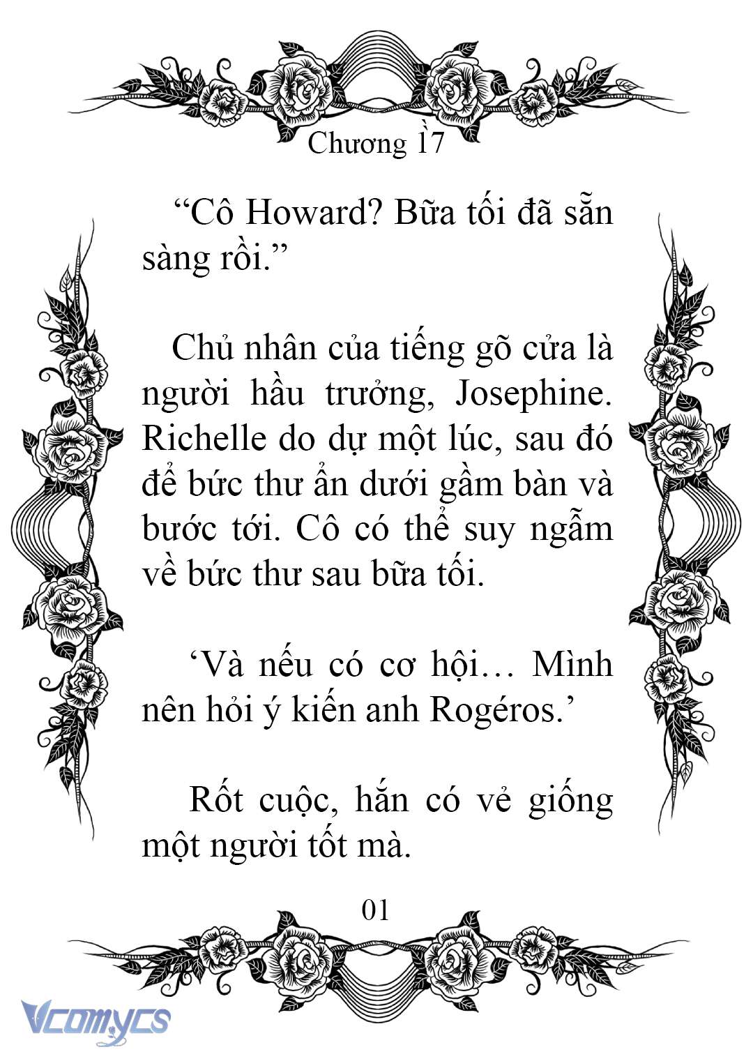 [Novel] Chào Mừng Đến Với Dinh Thự Hoa Hồng Chap 17 - Trang 2