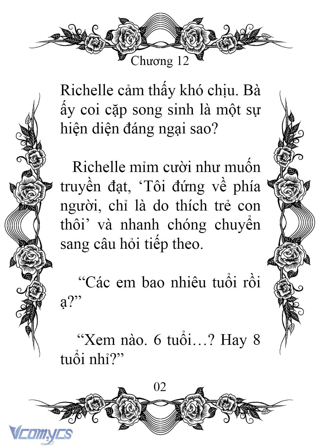[Novel] Chào Mừng Đến Với Dinh Thự Hoa Hồng Chap 12 - Trang 2