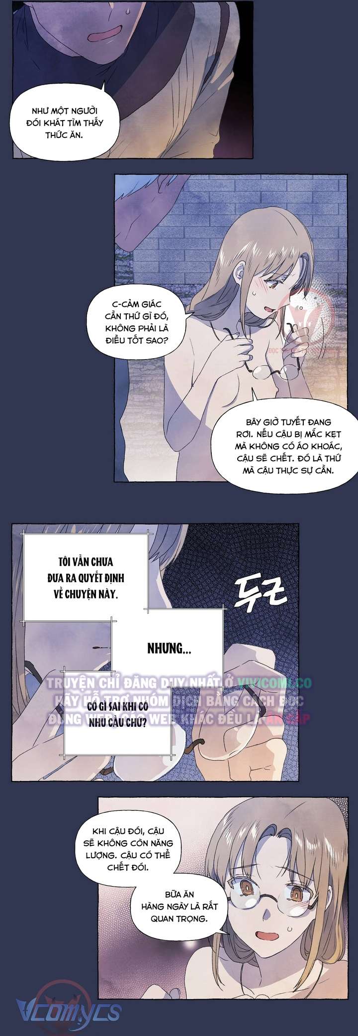 [18+] Chàng Sói Ngốc Và Nàng Thủ Thư Chapter 18 - Next Chapter 19