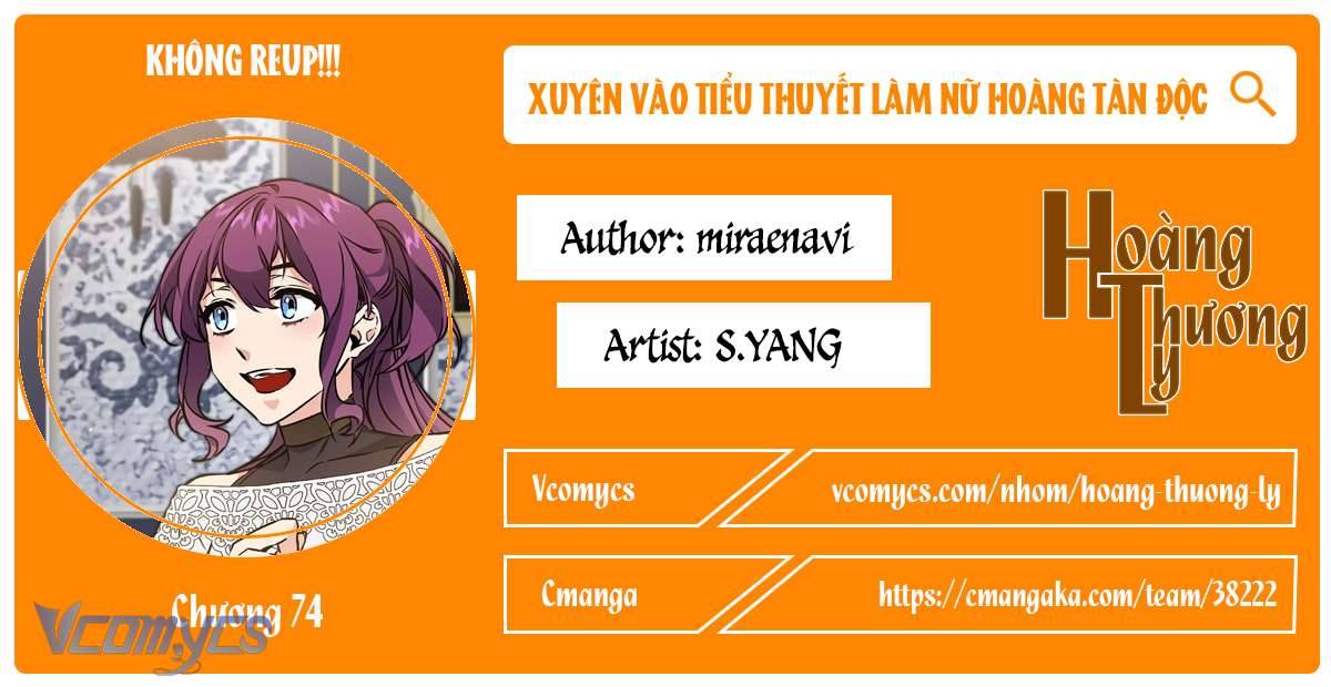 Xuyên Vào Tiểu Thuyết Làm Nữ Hoàng Tàn Độc Chapter 74 - Trang 4