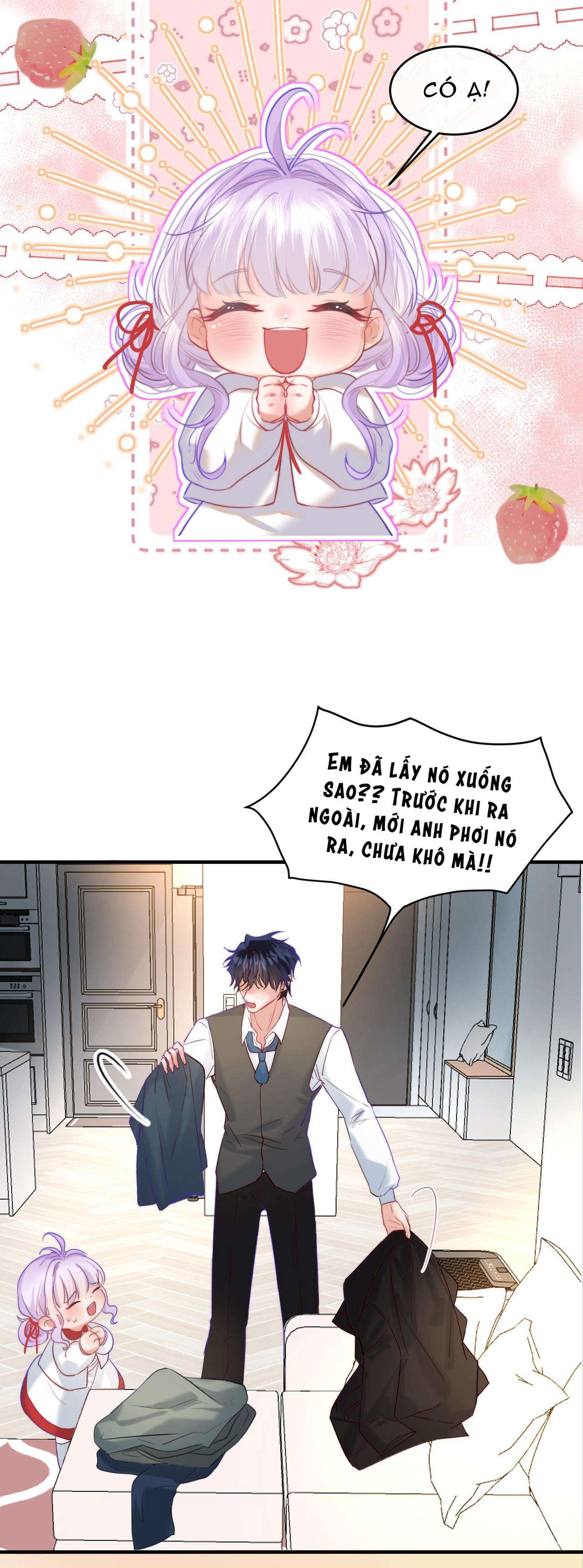 Nhặt Được Cô Phù Thủy Nhỏ Giờ Phải Làm Sao Đây? Chapter 5 - Trang 4