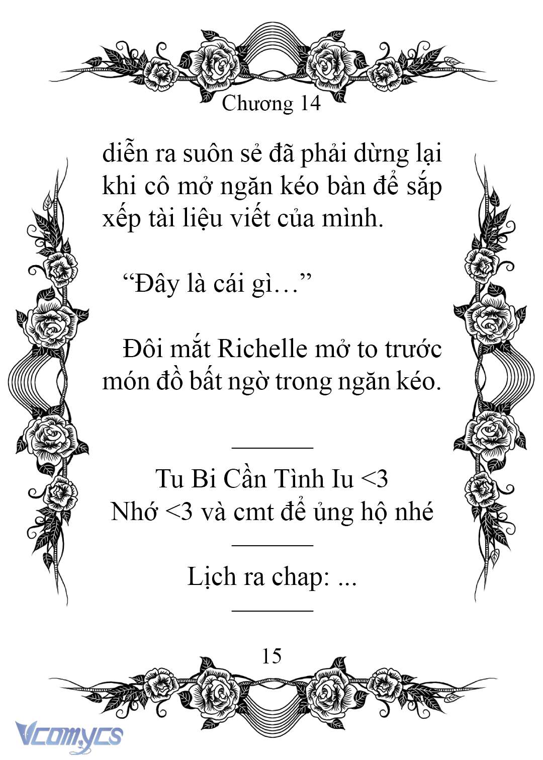 [Novel] Chào Mừng Đến Với Dinh Thự Hoa Hồng Chap 14 - Trang 2