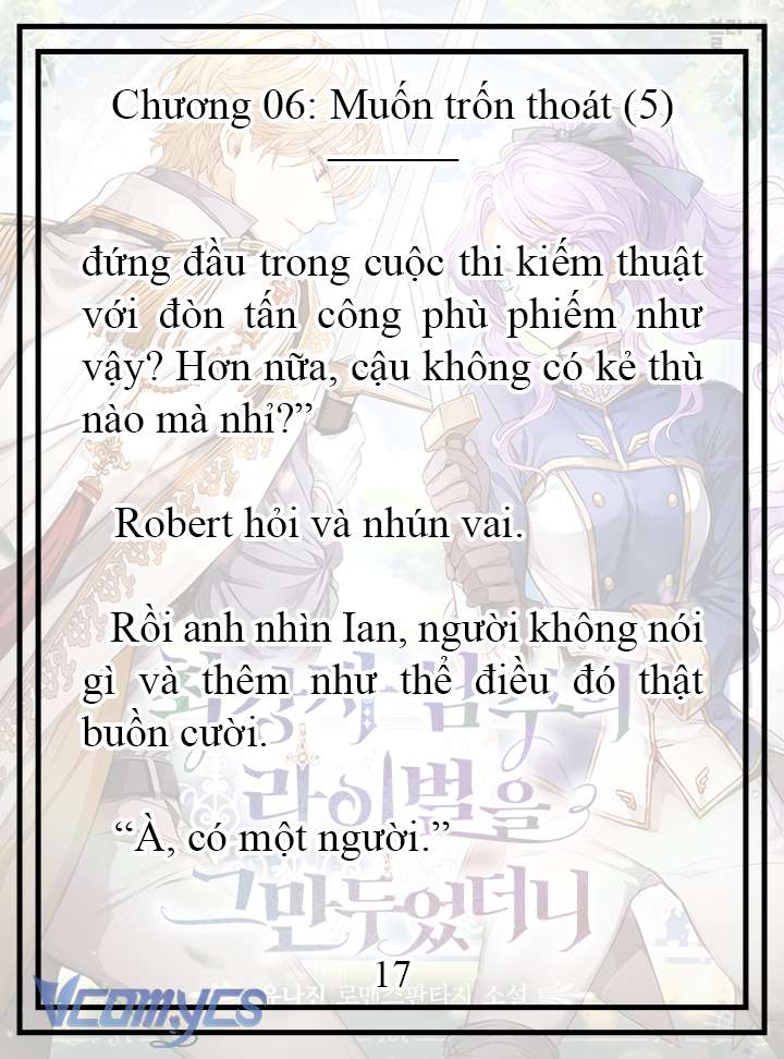 [Novel] Tôi Không Còn Là Đối Thủ Của Nam Chính Chap 6 - Trang 2
