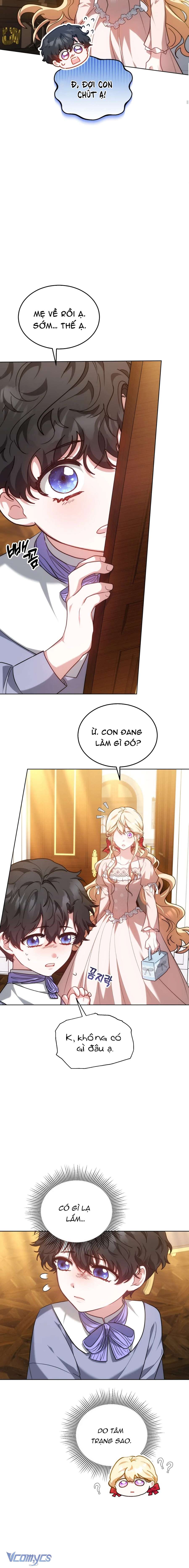 Dù Là Mẹ Kế Nhưng Tôi Thoát Khỏi Cái Chết Rất Dễ Dàng Chapter 10 - Trang 4