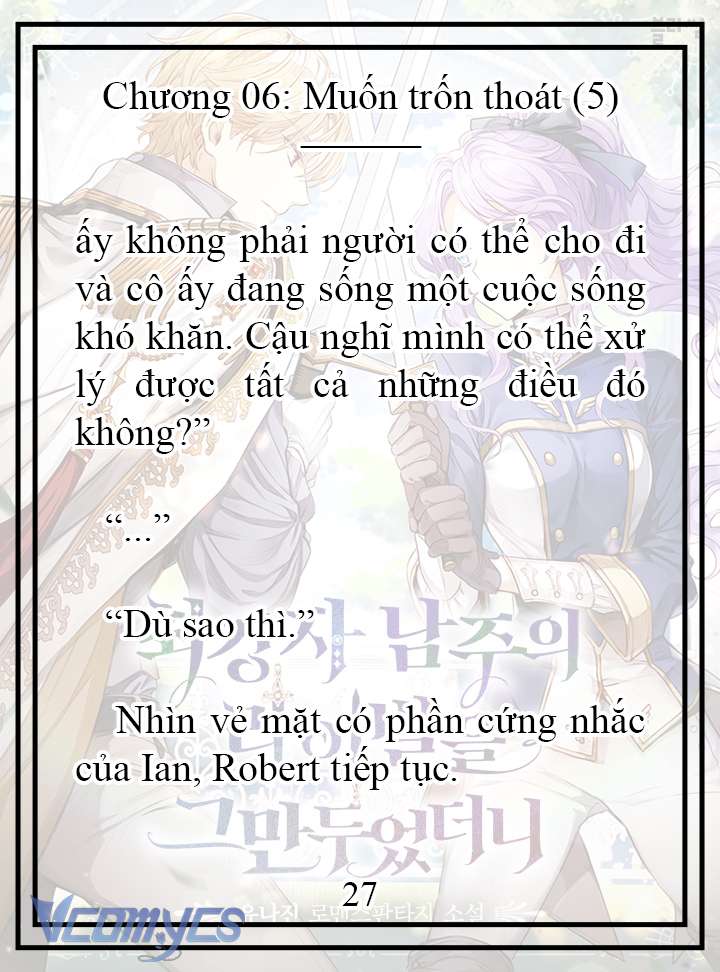 [Novel] Tôi Không Còn Là Đối Thủ Của Nam Chính Chap 6 - Trang 2