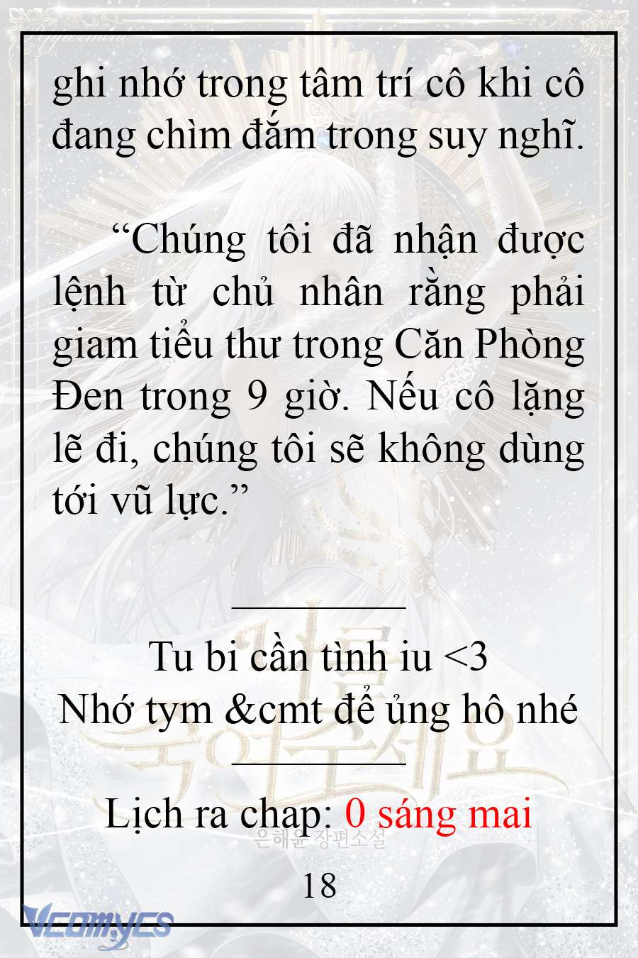 [Novel] Xin Hãy Giết Tôi Chap 8 - Next Chap 9