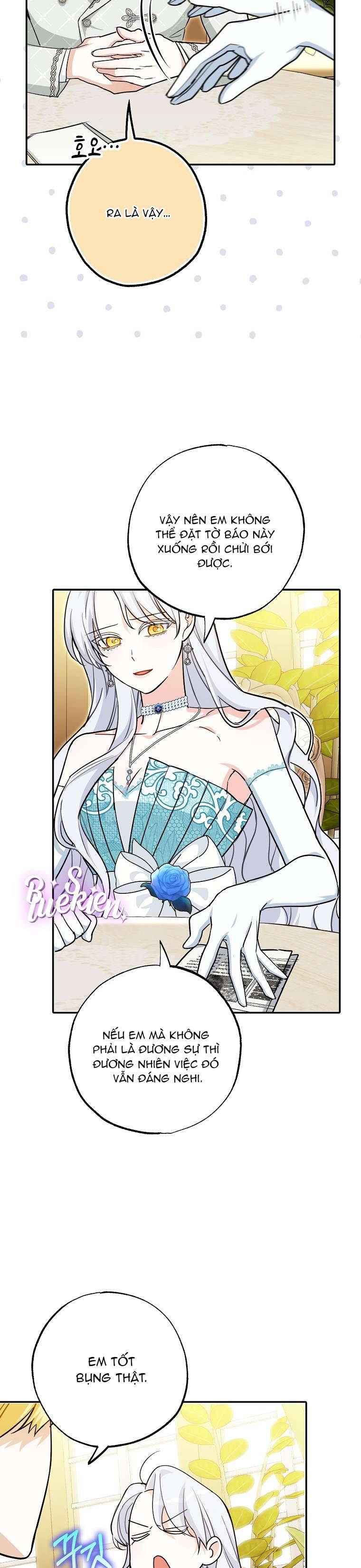 Vị Hôn Phu Phản Diện Cản Trở Con Đường Hoa Của Tôi Chap 3 - Trang 4