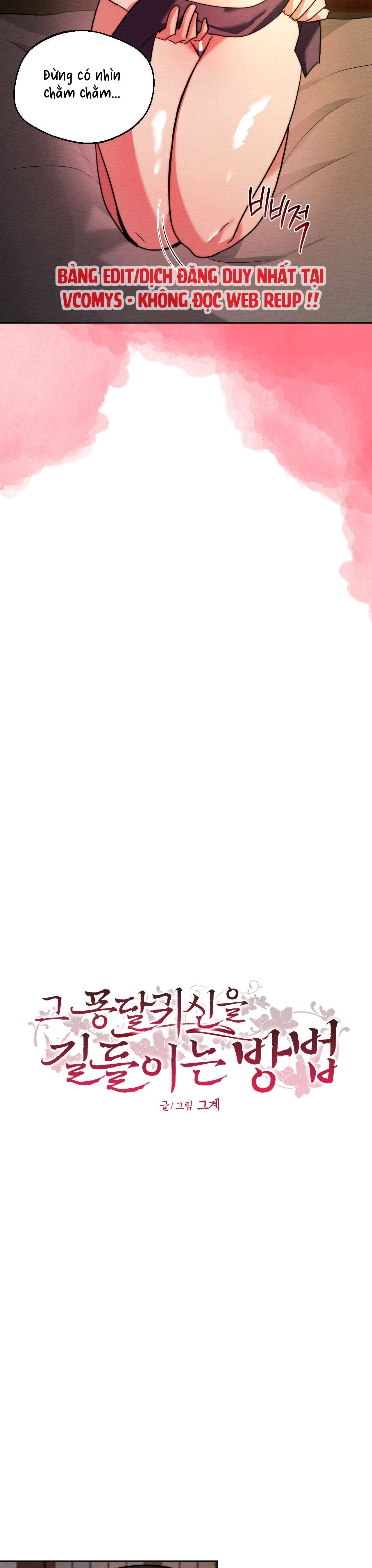 [ 18+ ] Cách thuần phục hồn ma Mongdal Chap 6 - Trang 2