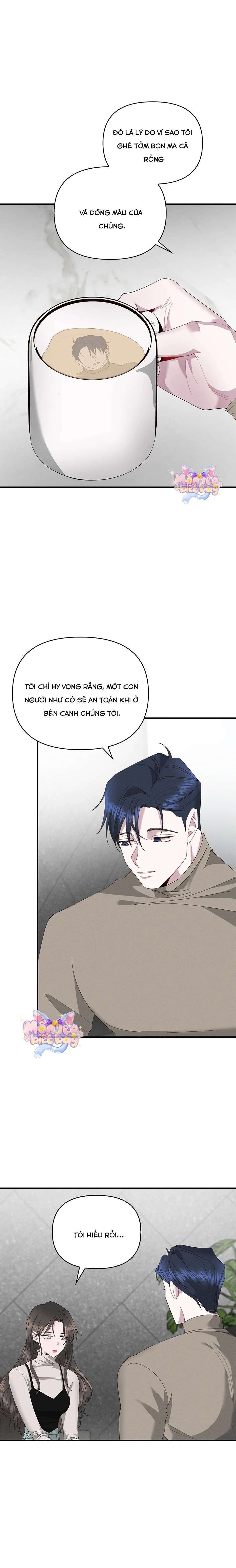 [18+] Nụ Hôn Máu Chapter 8 - Trang 4