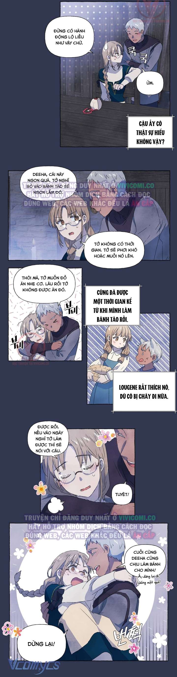 [18+] Chàng Sói Ngốc Và Nàng Thủ Thư Chapter 11 - Next Chapter 12