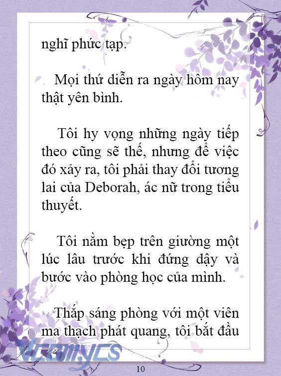 [Novel] Làm Ác Nữ Bộ Không Tốt Sao? Chap 4 - Trang 2