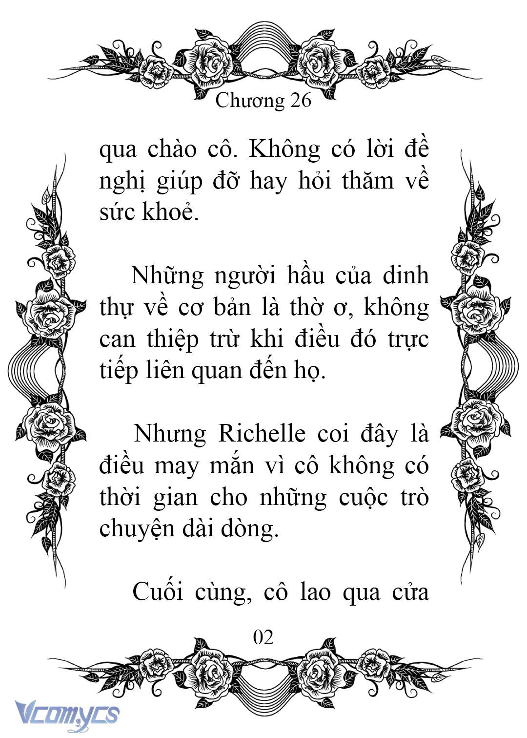 [Novel] Chào Mừng Đến Với Dinh Thự Hoa Hồng Chap 26 - Trang 2