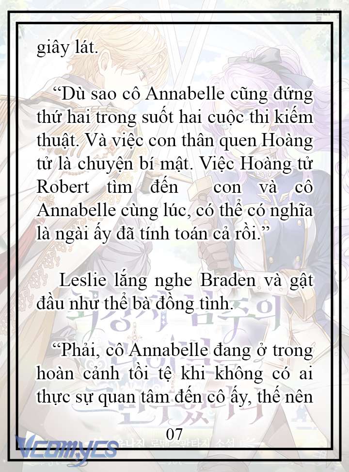 [Novel] Tôi Không Còn Là Đối Thủ Của Nam Chính Chap 18 - Trang 2