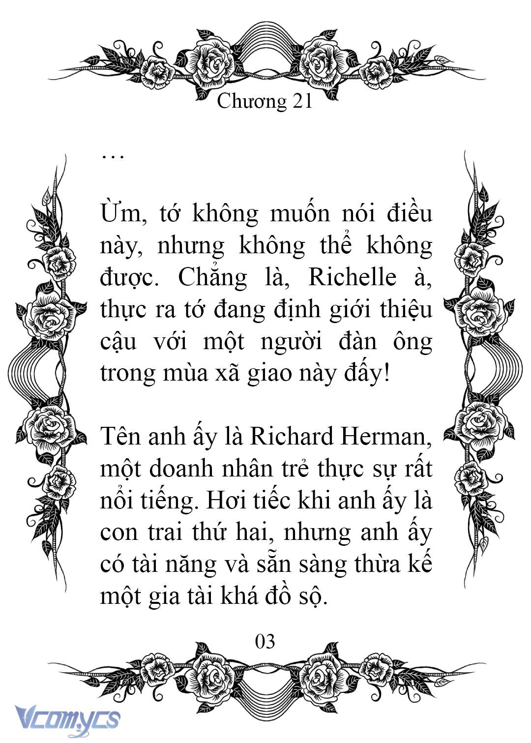 [Novel] Chào Mừng Đến Với Dinh Thự Hoa Hồng Chap 21 - Trang 2