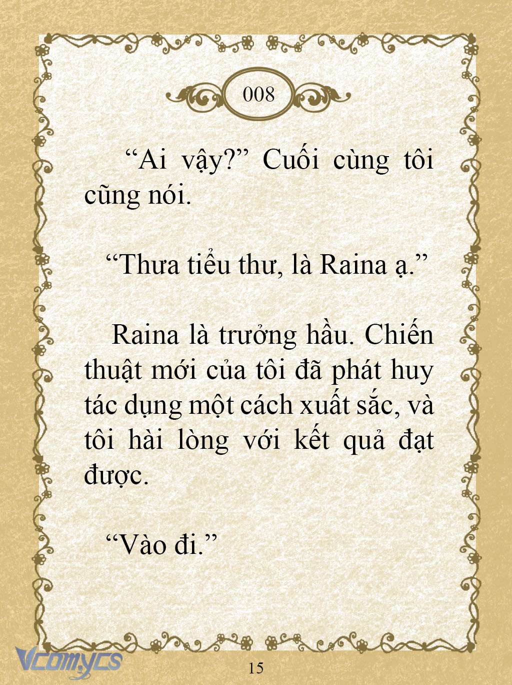 [Novel] Kẻ Phản Diện Được Định Phải Chết Chap 8 - Trang 2