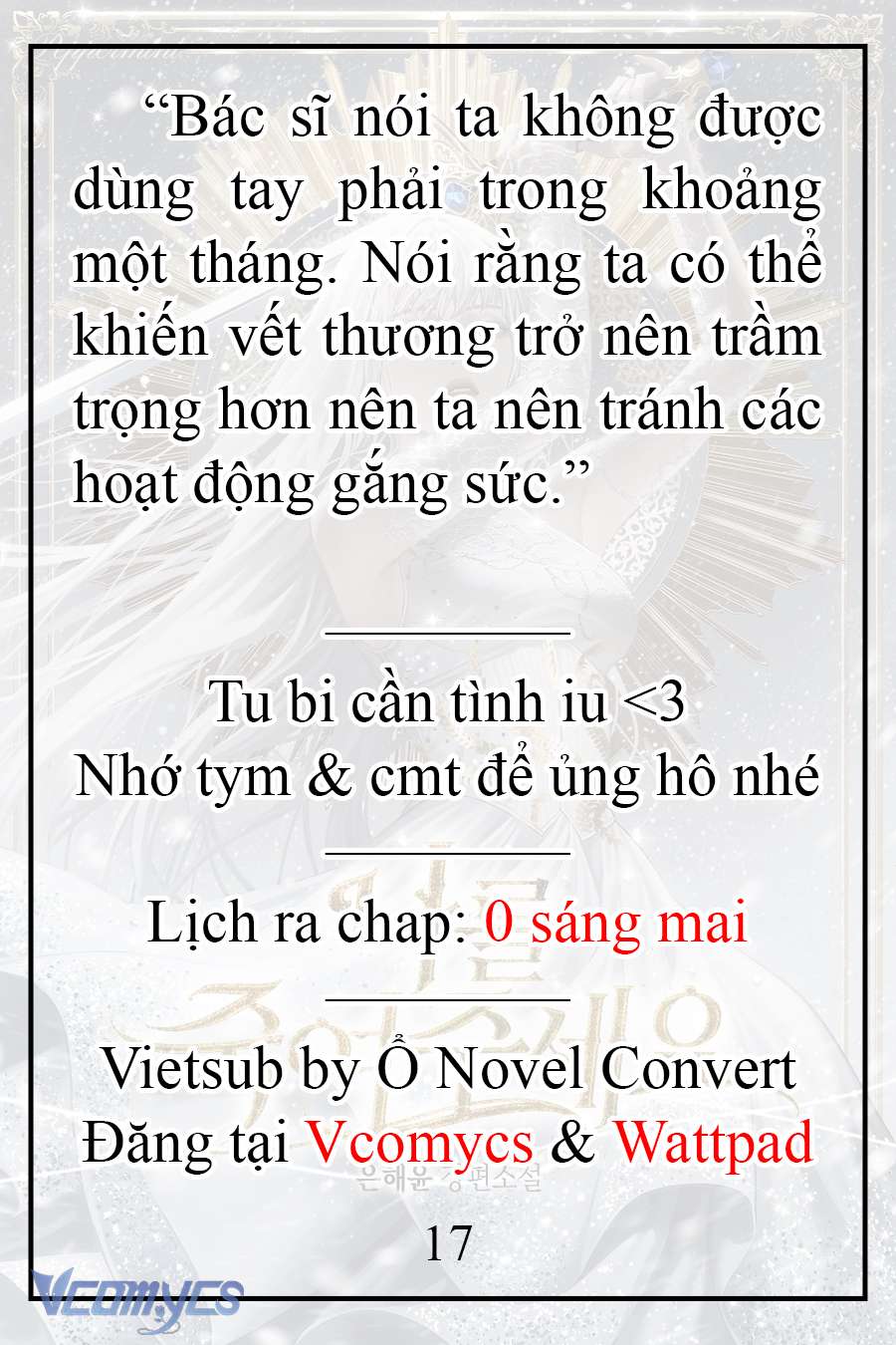 [Novel] Xin Hãy Giết Tôi Chap 16 - Next Chap 17