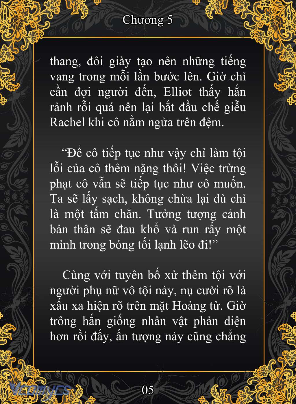[Novel] Cuộc Sống Ngục Tù Thượng Lưu Của Nhân Vật Phản Diện Chap 5 - Next Chap 6