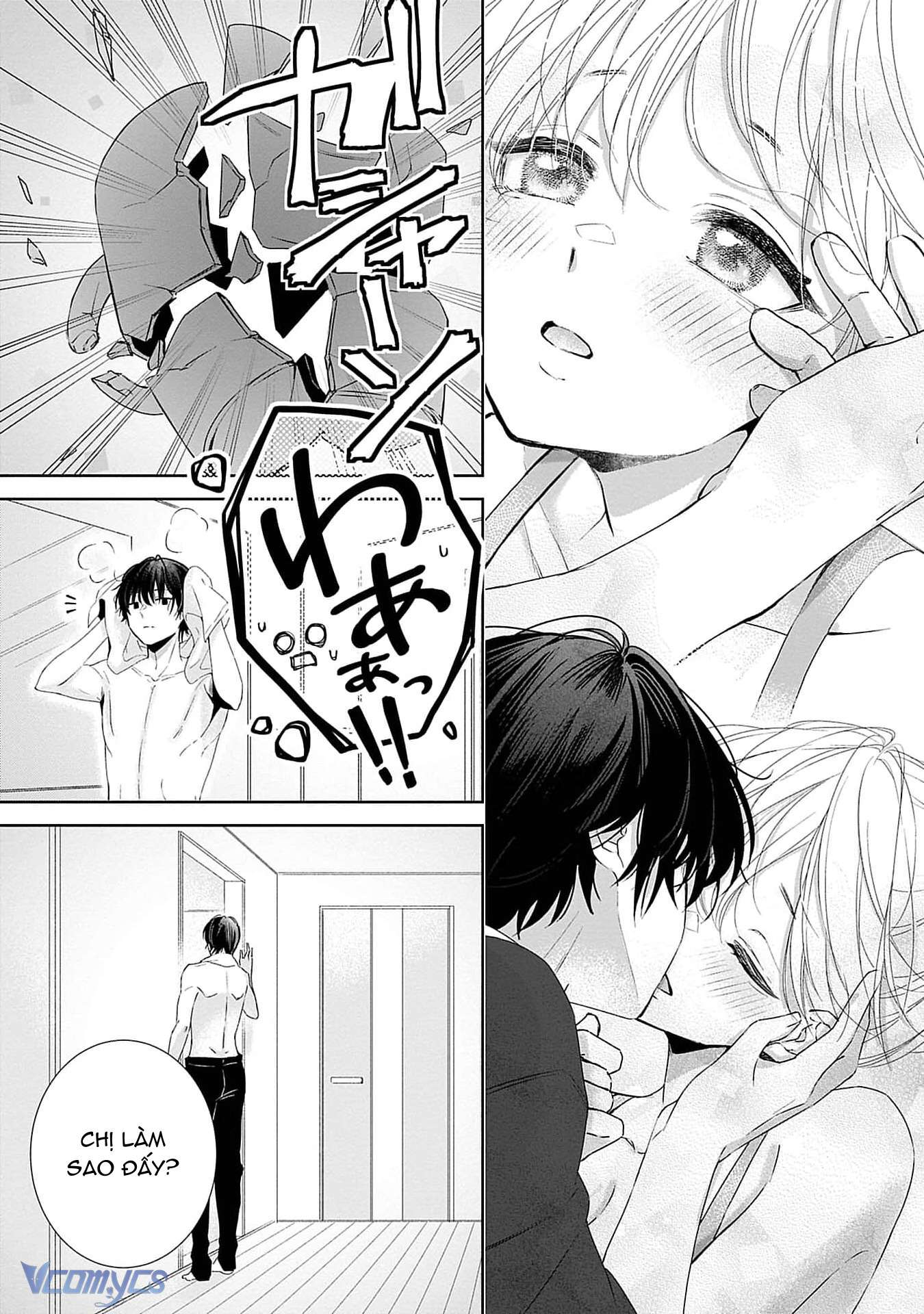 [18+]Bị Em Trai Nhà Bên Dụ Dỗ Rồi!!! Chap 7 - Trang 2