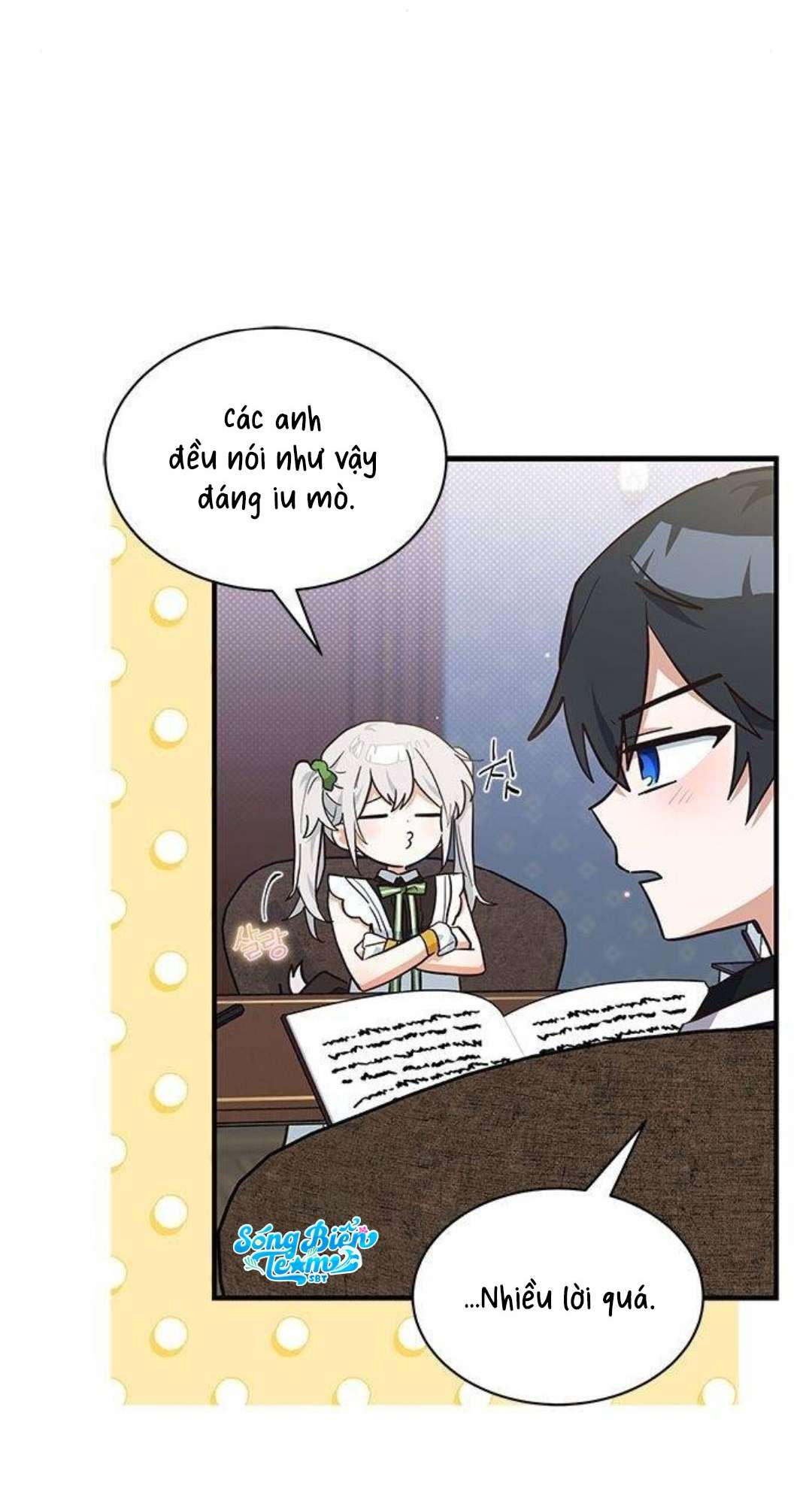 Mèo con được gia tộc sói nhận nuôi? Chapter 23 - Trang 3