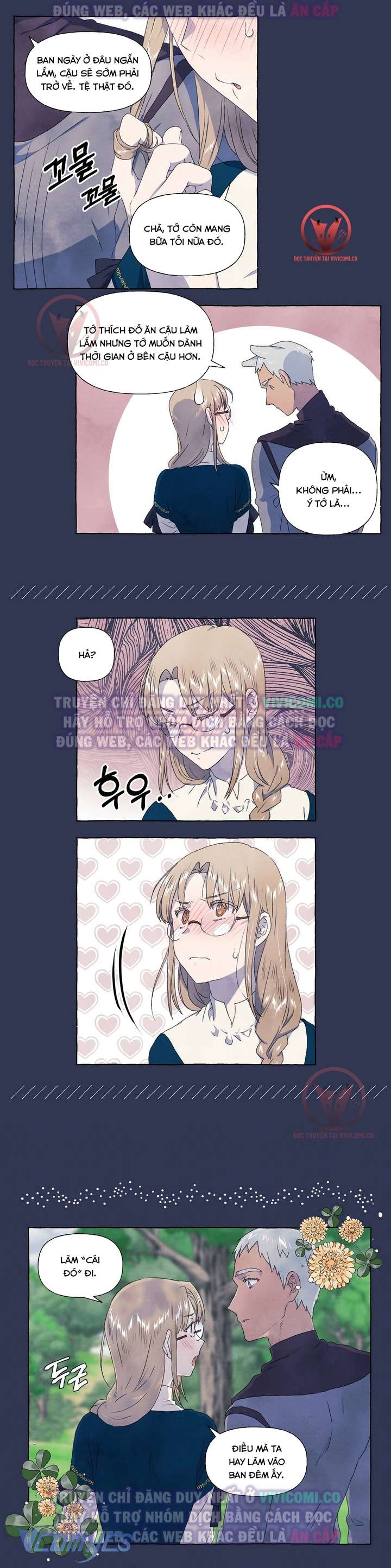 [18+] Chàng Sói Ngốc Và Nàng Thủ Thư Chapter 28 - Next Chapter 29