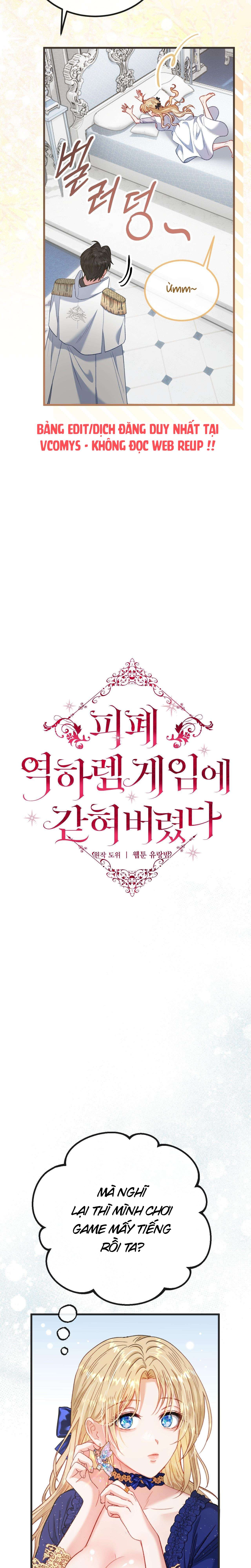 [ 18+ KHÔNG CHE ] Bị Mắc Kẹt Trong Trò Chơi Harem Ngược Vô Vọng Chap 9 - Trang 2