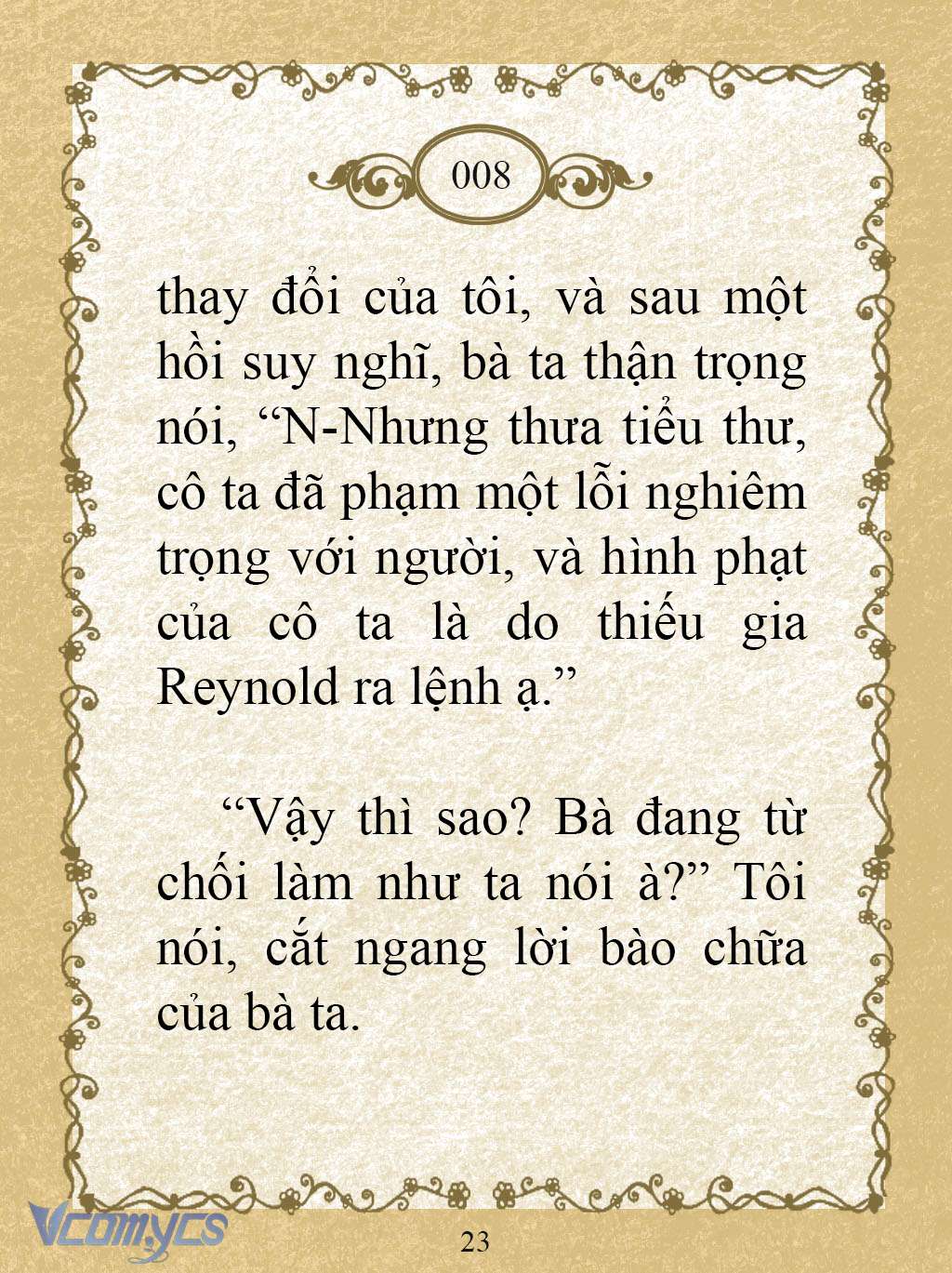 [Novel] Kẻ Phản Diện Được Định Phải Chết Chap 8 - Trang 2