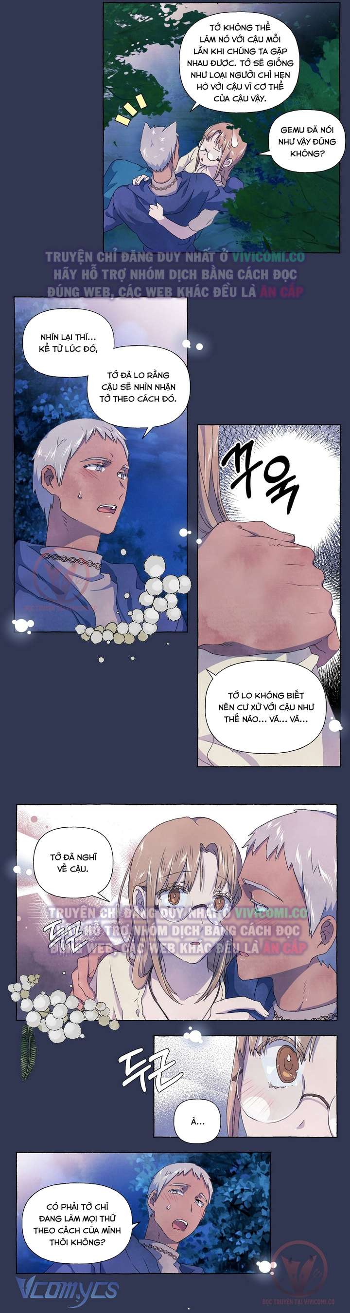 [18+] Chàng Sói Ngốc Và Nàng Thủ Thư Chap 34 - Trang 3