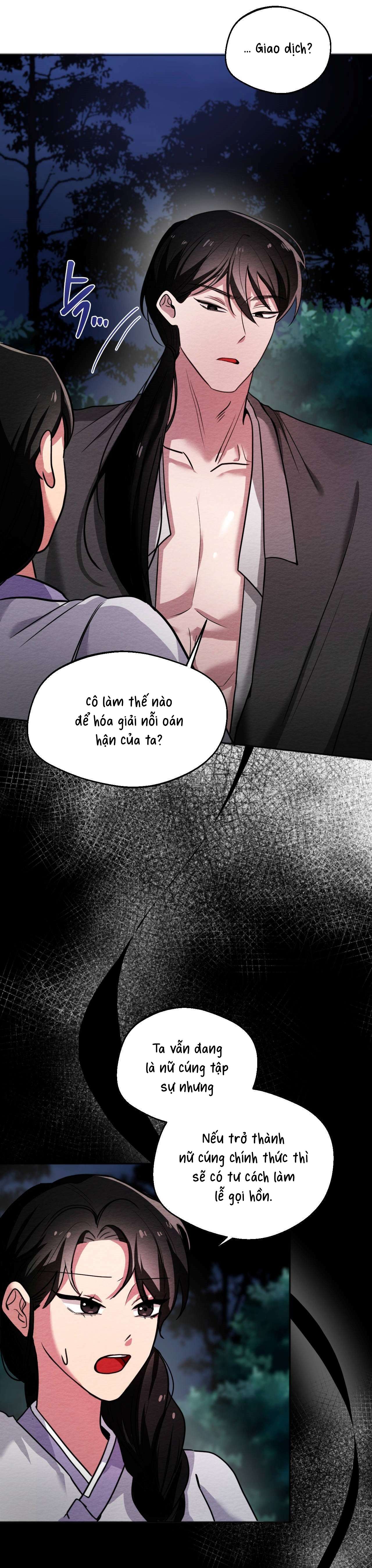 [ 18+ KHÔNG CHE ] Cách thuần phục hồn ma Mongdal Chap 2 - Trang 2