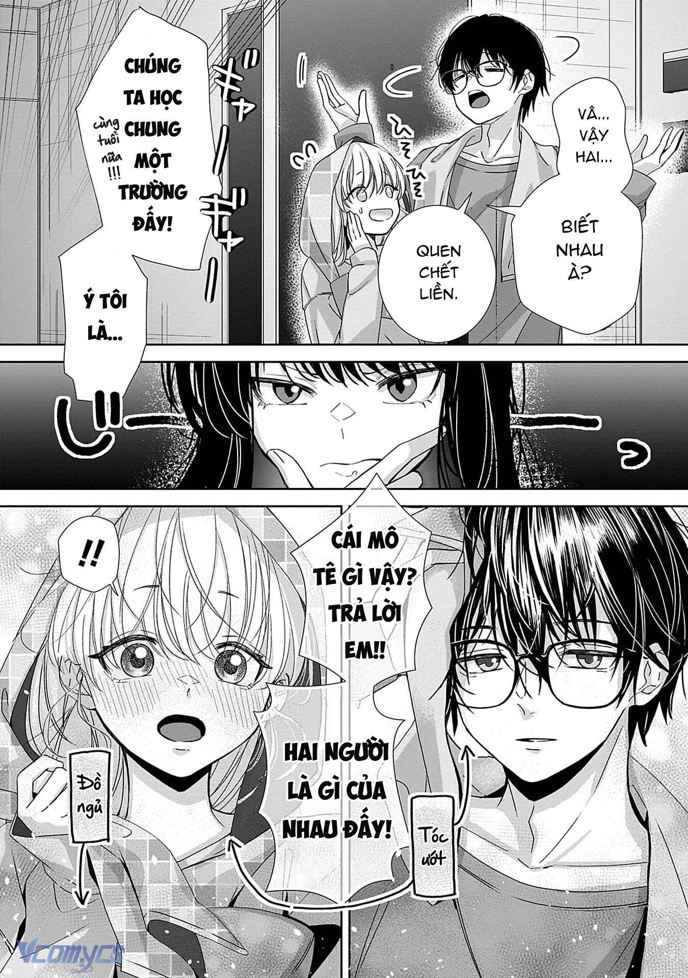 [18+]Bị Em Trai Nhà Bên Dụ Dỗ Rồi!!! Chap 5 - Trang 2