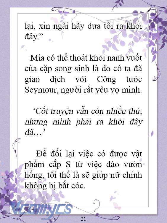 [Novel] Làm Ác Nữ Bộ Không Tốt Sao? Chap 5 - Trang 2