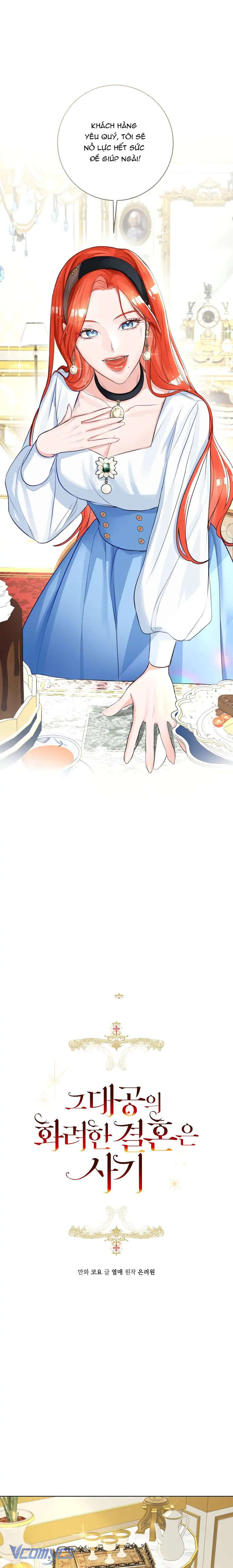 Cuộc Hôn Nhân Xa Hoa Của Đại Công Tước Là Giả Chapter 5 - Trang 4