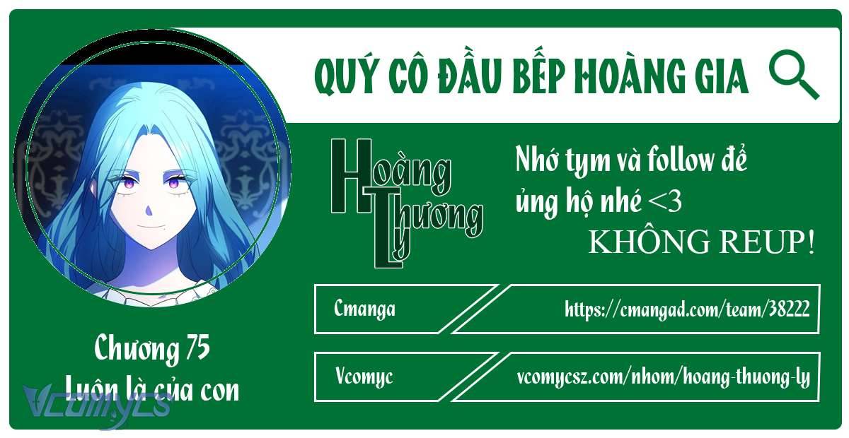 Quý Cô Đầu Bếp Hoàng Gia Chap 75 - Next Chap 76