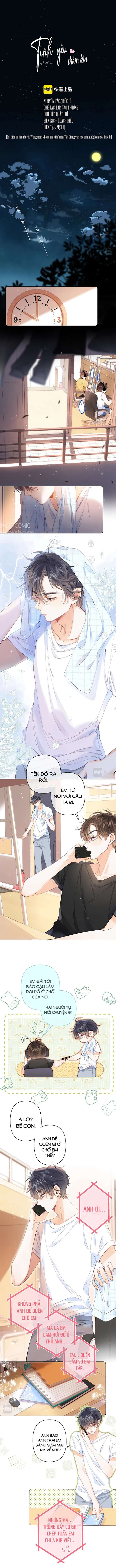 Tình Yêu Thầm Kín Chap 11 - Trang 2