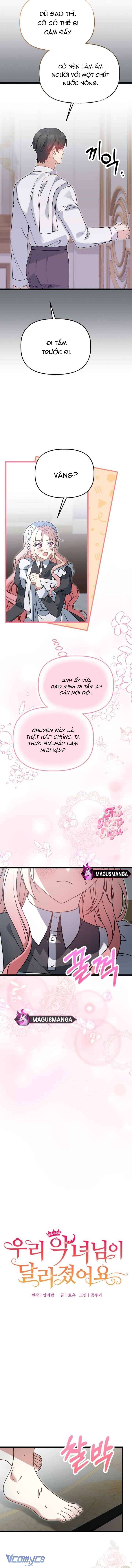 Nữ Phản Diện Đã Thay Đổi Chap 9 - Next Chap 10