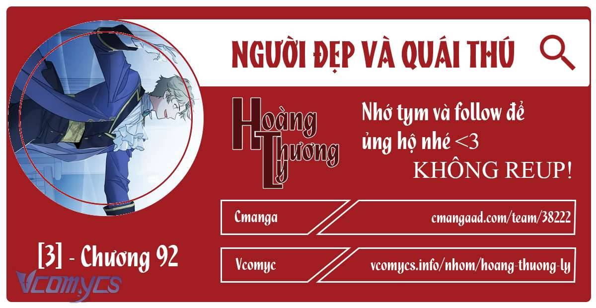 Người Đẹp Và Quái Thú Chap 92 - Trang 3