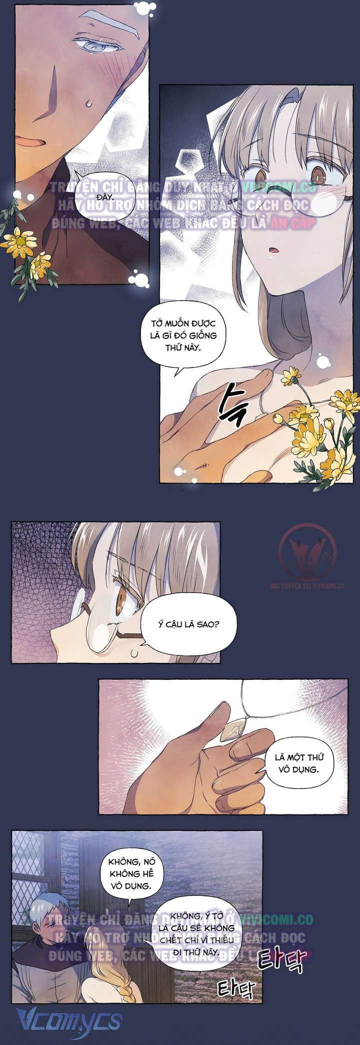 [18+] Chàng Sói Ngốc Và Nàng Thủ Thư Chapter 19 - Next Chapter 20