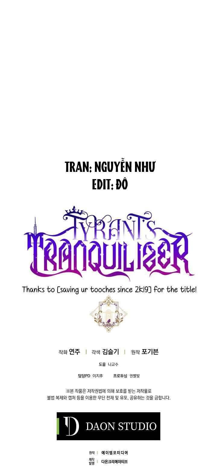 Liều Thuốc An Thần Của Bạo Chúa Chapter 8 - Trang 4