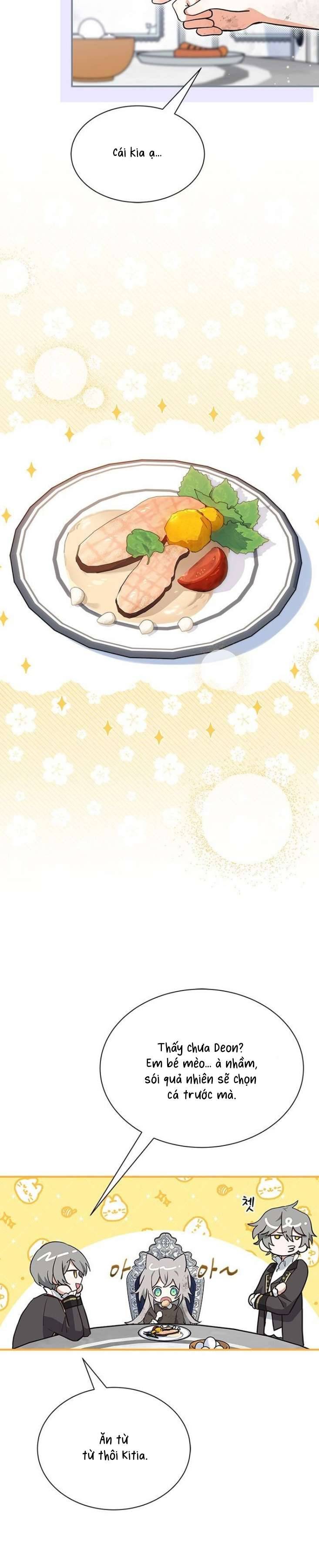 Mèo con được gia tộc sói nhận nuôi? Chapter 2 - Trang 3