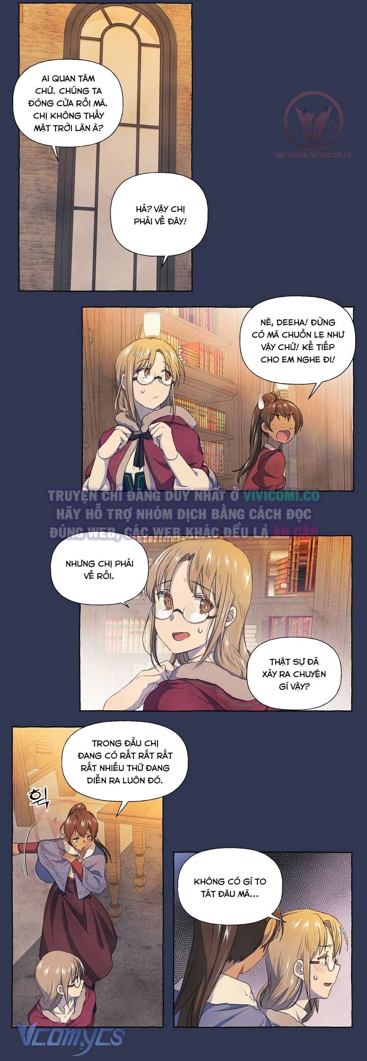 [18+] Chàng Sói Ngốc Và Nàng Thủ Thư Chapter 19 - Next Chapter 20