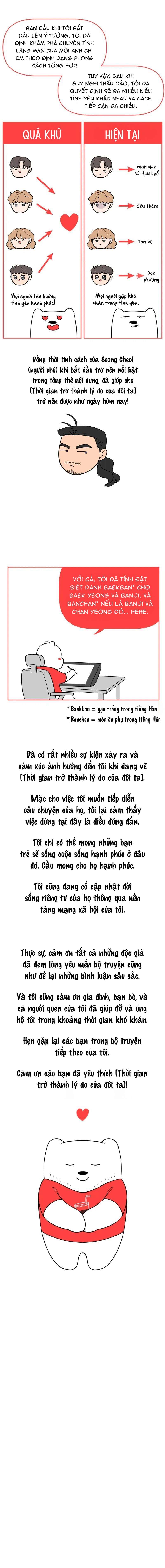 Thời Gian Trở Thành Lý Do Của Đôi Ta Chapter 90 - Trang 4