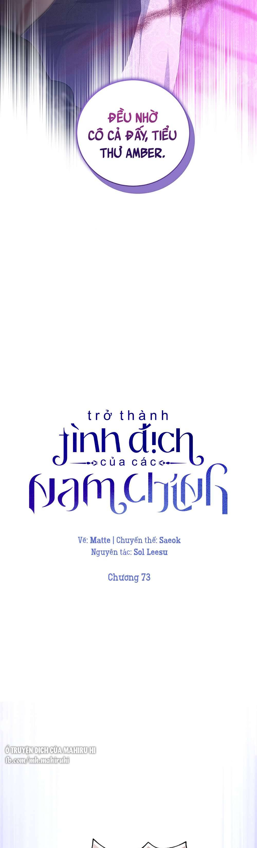 Trở Thành Tình Địch Của Các Nam Chính Chapter 73 - Trang 3