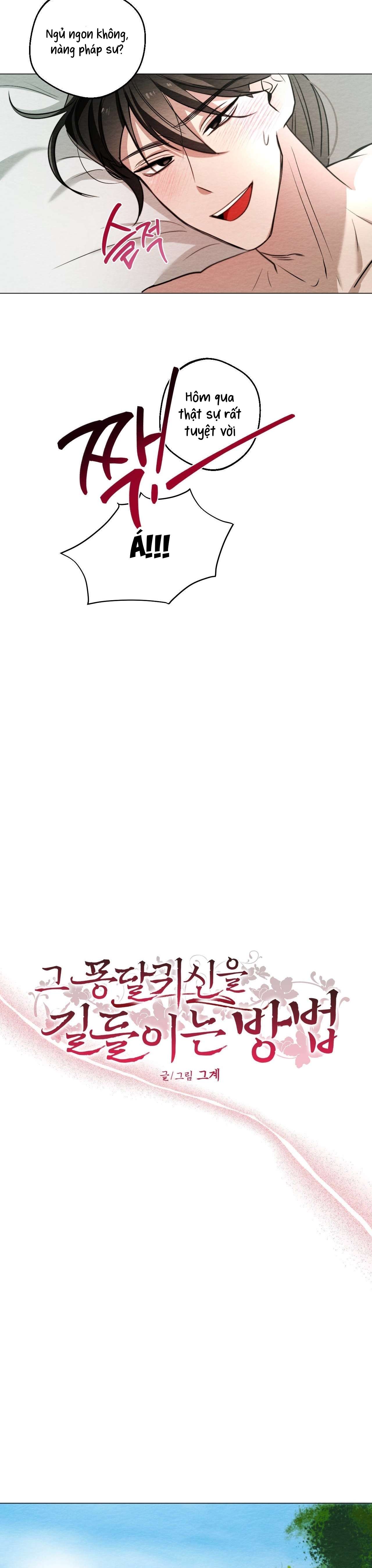 [ 18+ ] Cách thuần phục hồn ma Mongdal Chap 8 - Trang 2