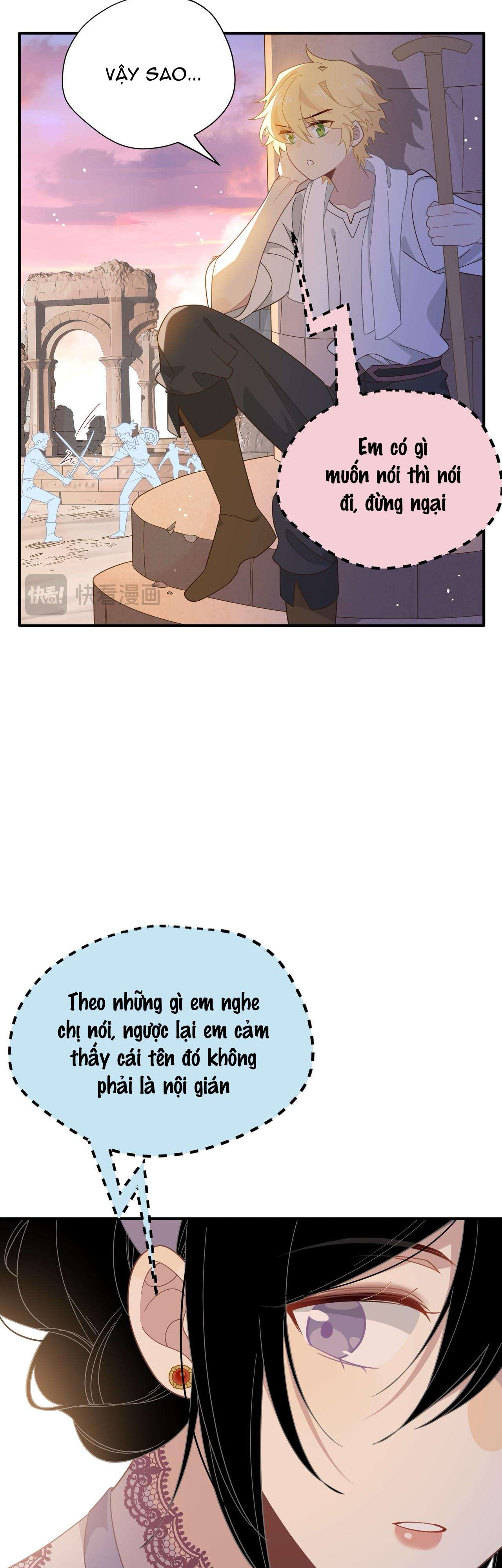 Xuyên thành phù thủy nuôi dưỡng kỵ sĩ thánh điện Chapter 33 - Trang 4