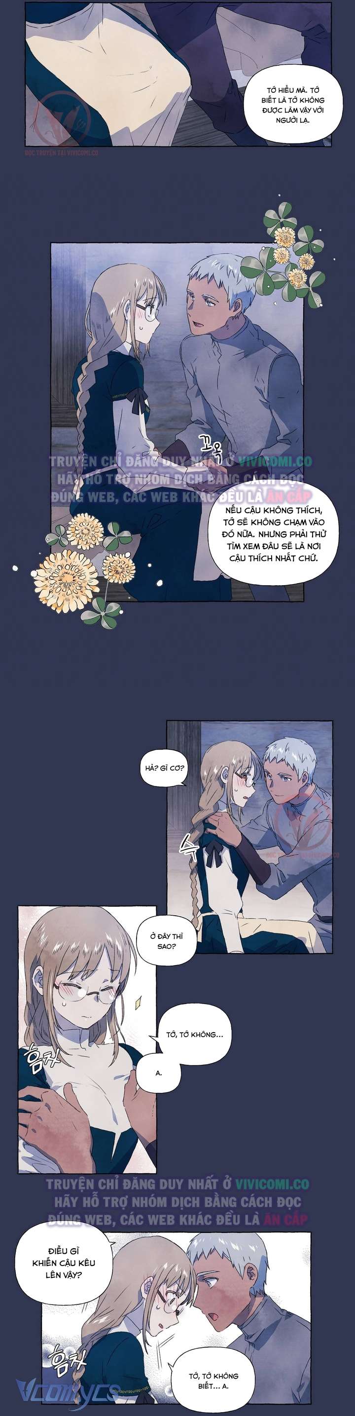 [18+] Chàng Sói Ngốc Và Nàng Thủ Thư Chapter 7 - Next Chapter 8