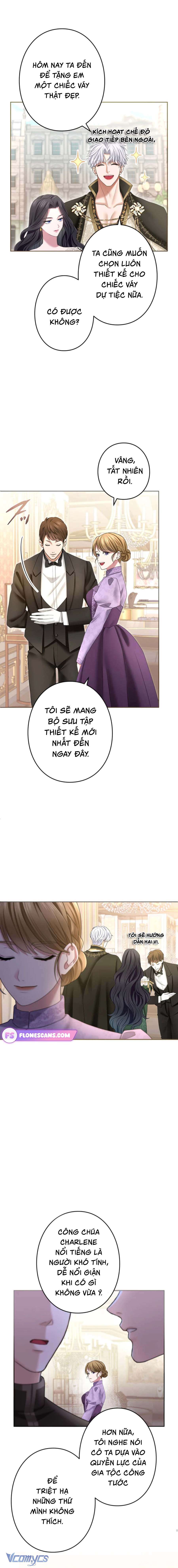 Tôi Không Thể Ngừng Yêu Người Phụ Nữ Độc Ác Nhất Đế Quốc! Chapter 9 - Trang 4