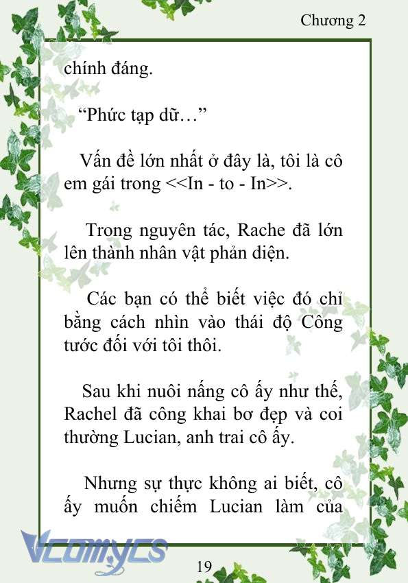 [Novel] Trở Thành Em Gái Của Nam Chính Tiểu Thuyết Đam Mỹ Chap 2 - Next Chap 3