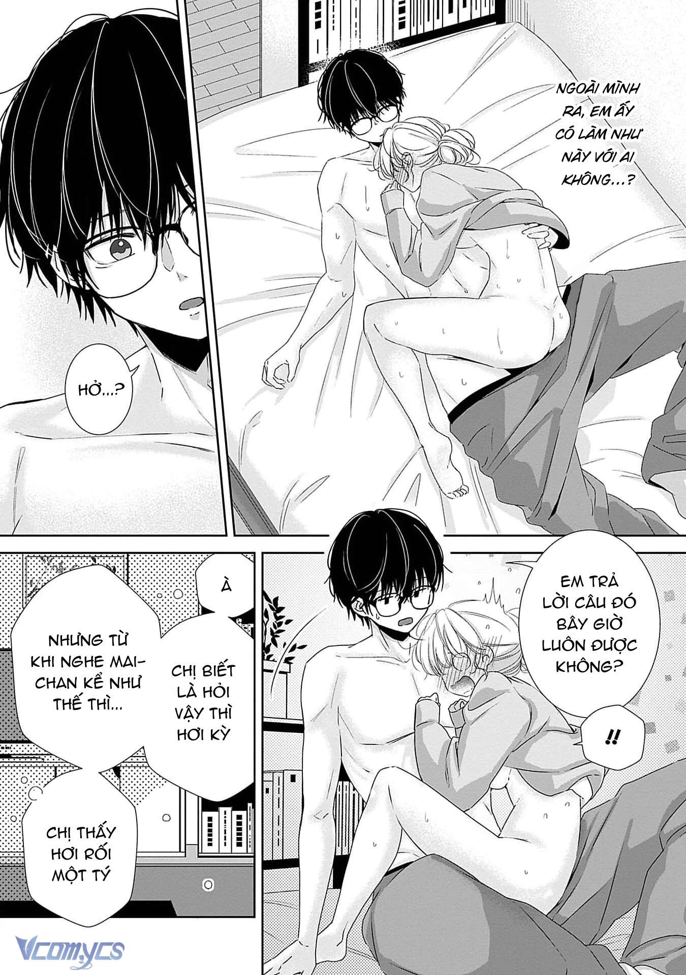 [18+]Bị Em Trai Nhà Bên Dụ Dỗ Rồi!!! Chap 7 - Trang 2