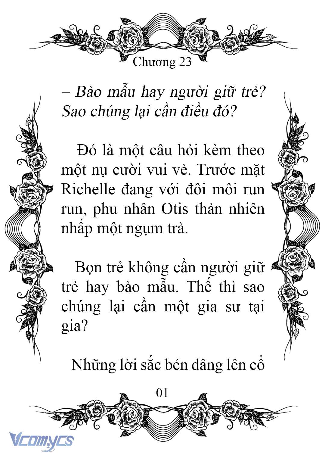 [Novel] Chào Mừng Đến Với Dinh Thự Hoa Hồng Chap 23 - Trang 2