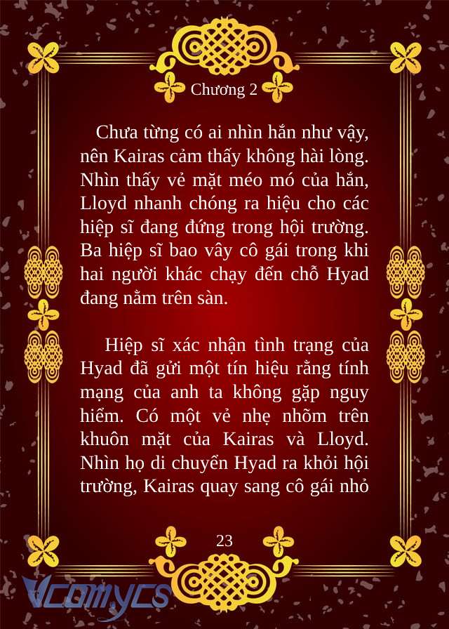 [Novel] Dòng Máu Của Haymand Chap 2 - Trang 2